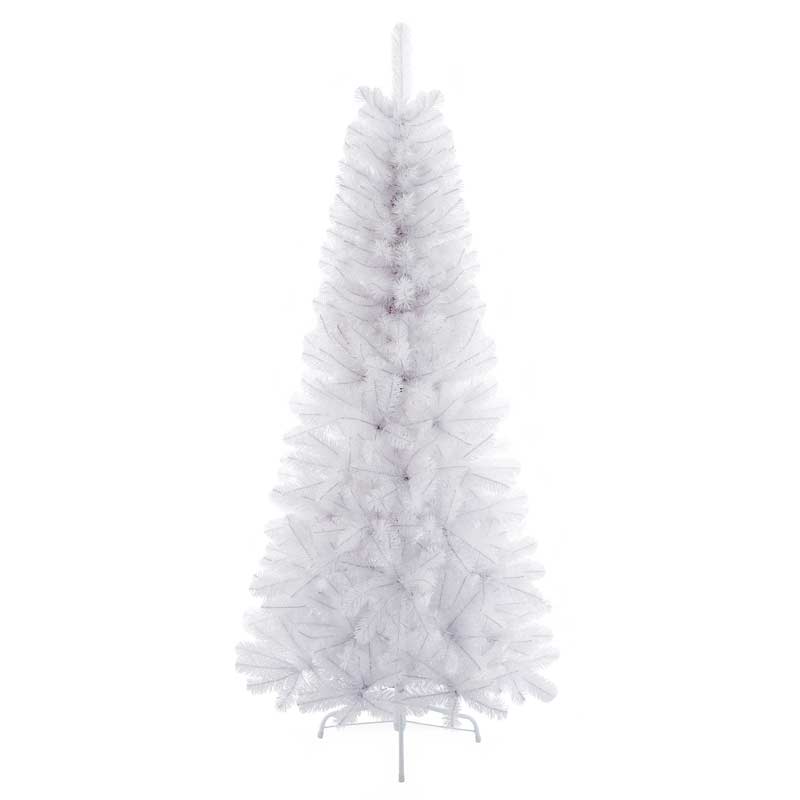 White 7ft Artificial Christmas Tree Spruce Pine