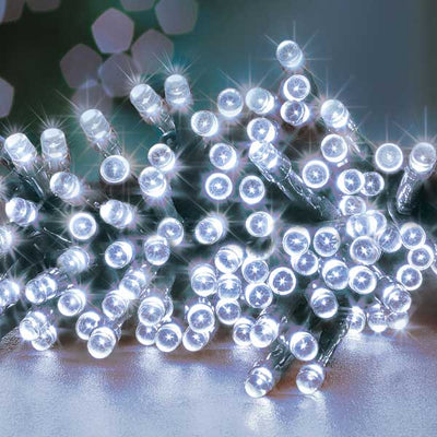 Battery Operated White LED string lights