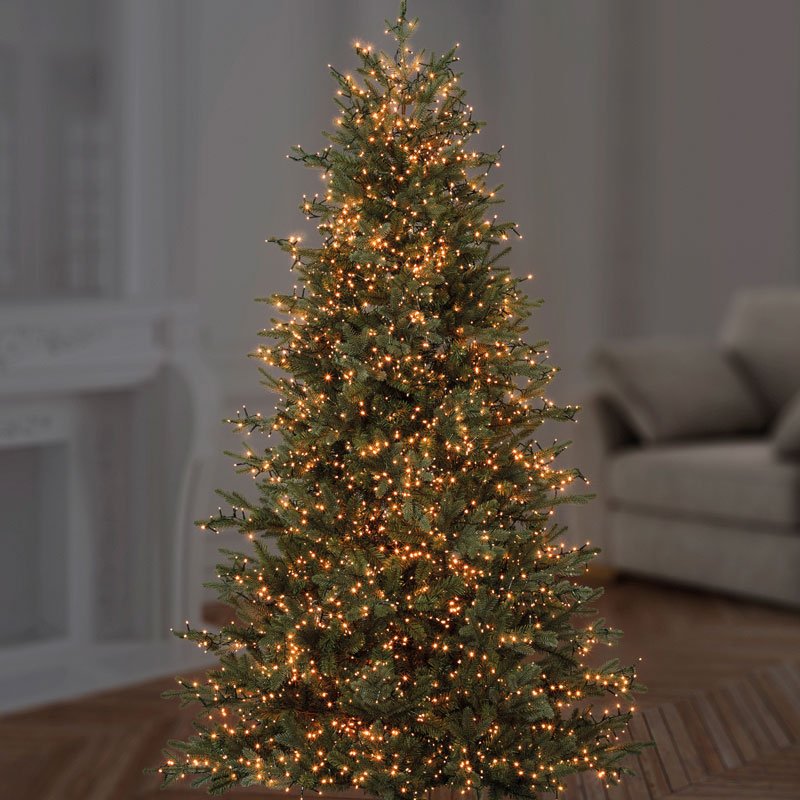 1000 Vintage Gold LED TreeBrights Christmas Tree Lights