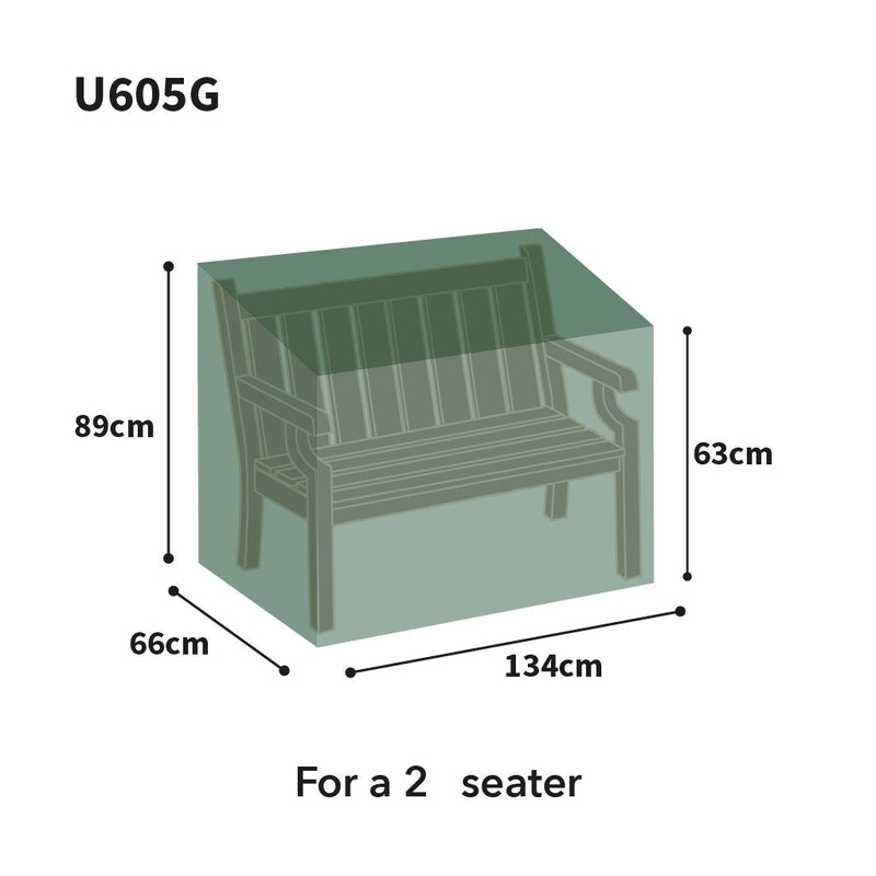Bench Furniture Cover 2 seat dimensions
