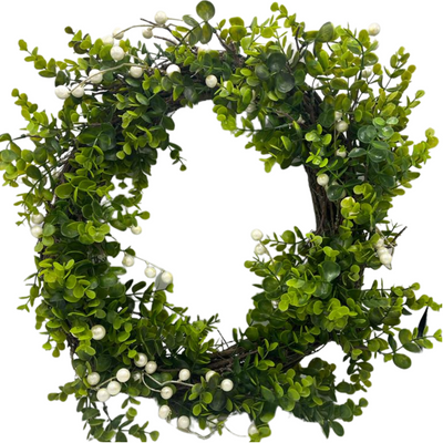 Decorative Hawthorn Wreath 