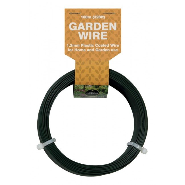 100m Garden Wire 1.2 mm PVC Coated