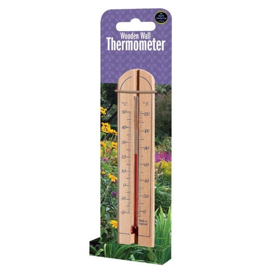 Wooden Wall Thermometer                                     