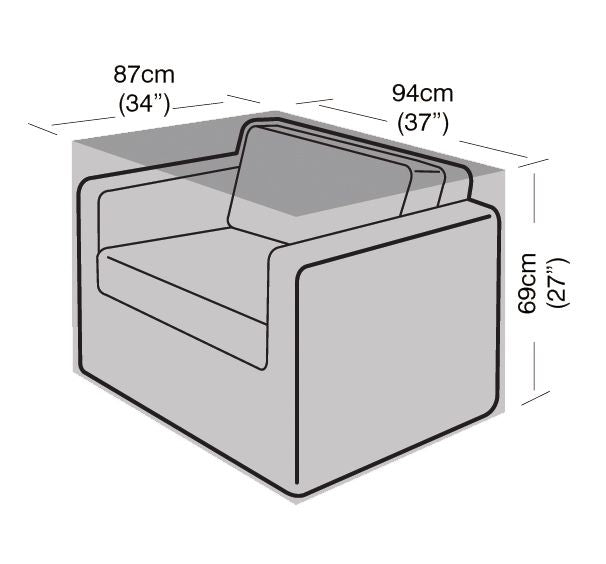 Small Armchair Cover