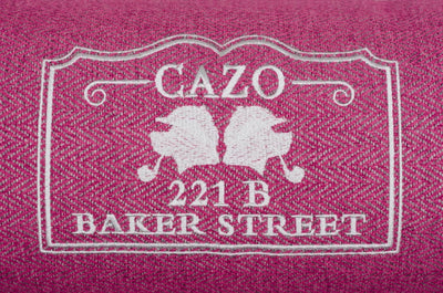 Cazo Baker Street Dog Bed | Magenta - Dog Nappers Dog Beds