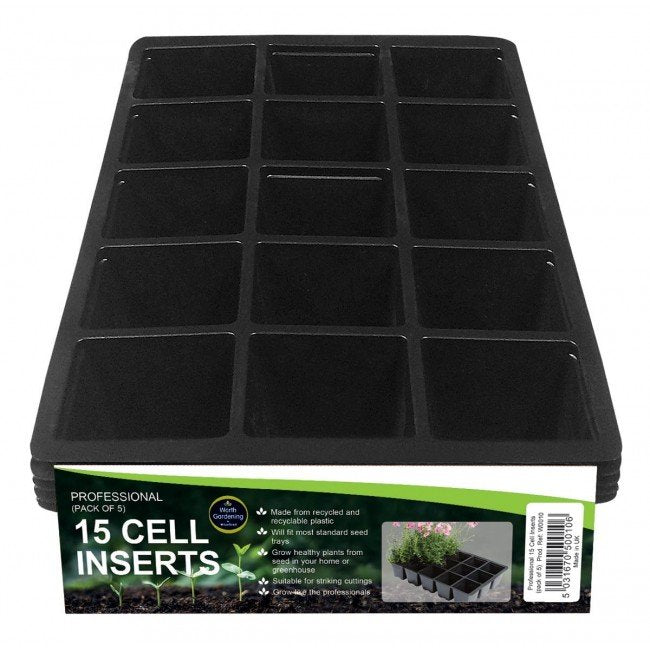 Professional 15 Cell Inserts (5)
